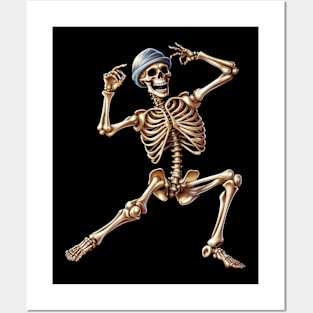 Funny Skeleton Posters and Art